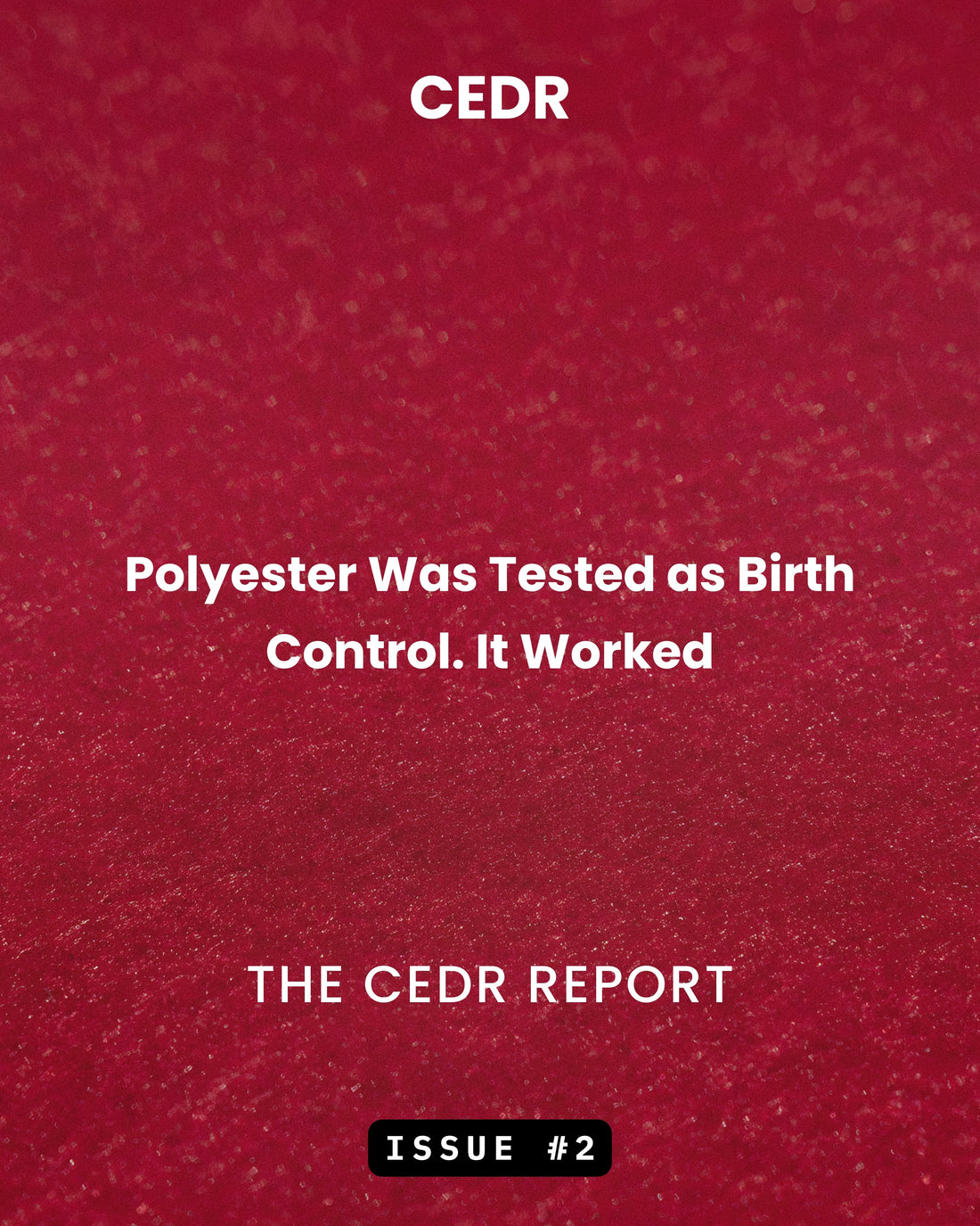 The CEDR Report - Issue #2
